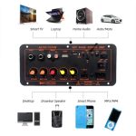 پنل کامل آمپلی فایر HIFI بلوتوثی با خروجی ساب ووفر 100W مدل D100